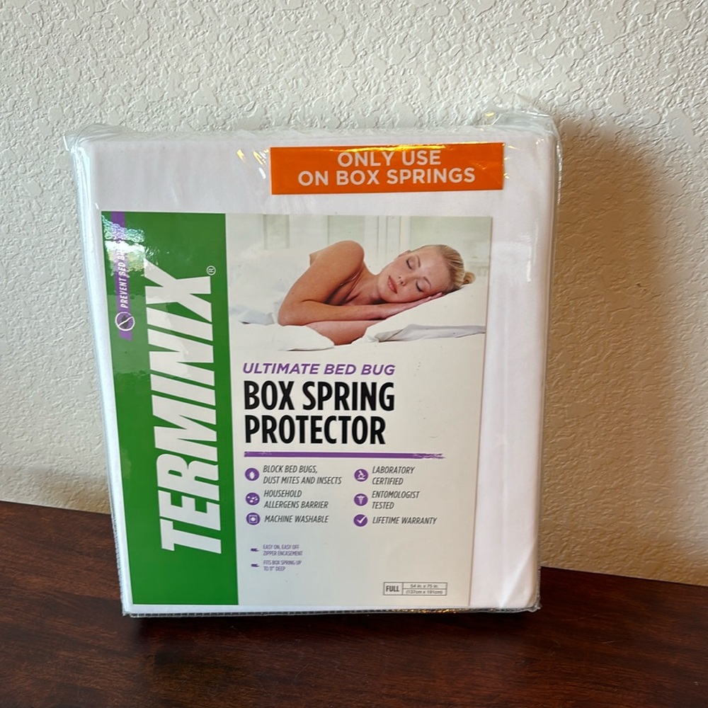 Terminix Ultimate Box Springs Protector - Full size NWT